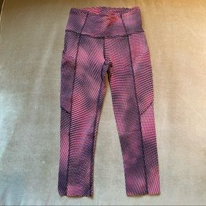 Lululemon Leggings - Size 2, Purple/Pink Patterned